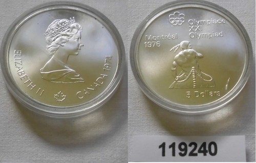 Dollar silber münze canada - 5,