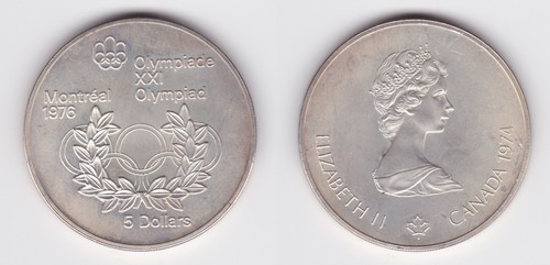 Dollar silber münze - 5,