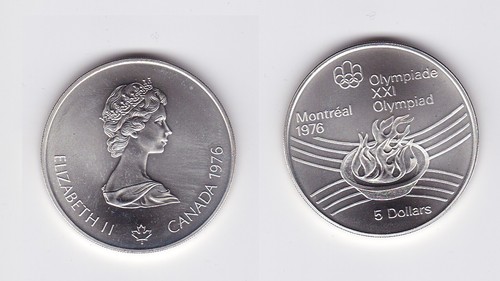 Dollar silber münze canada - 5,