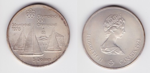 Dollar silber münze canada - 5,