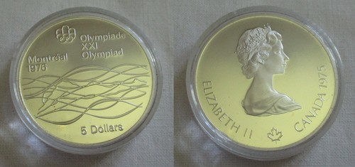 Dollar silber münze canada - 5,