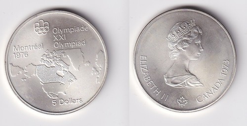 Dollar silber münze canada - 5,