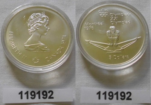 Dollar silber münze canada - 5,